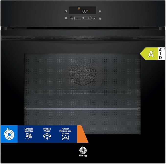 Horno Balay Multifunción con Vapor, Pirólisis y Freidora de Aire