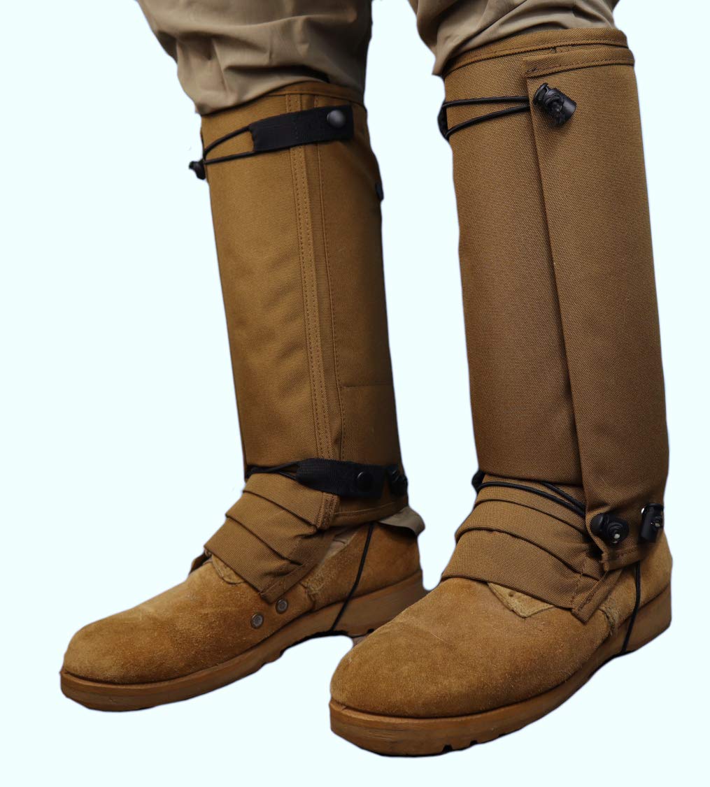Simple PrimeSnake Gaiters for Snake Bite Protection and Safe Hiking