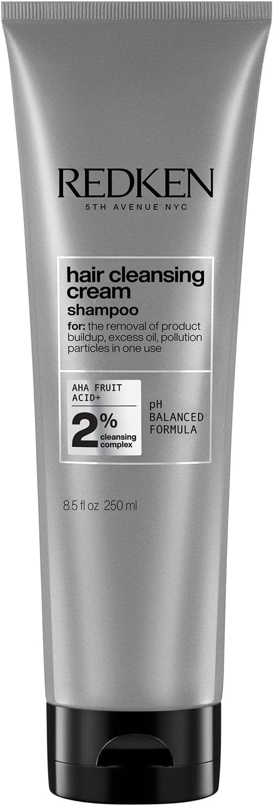 Redken Detox Hair Cleansing Cream | Clarifying Shampoo For All Hair Types | Removes Buildup and Strengthens Hair Cuticle | 250ml