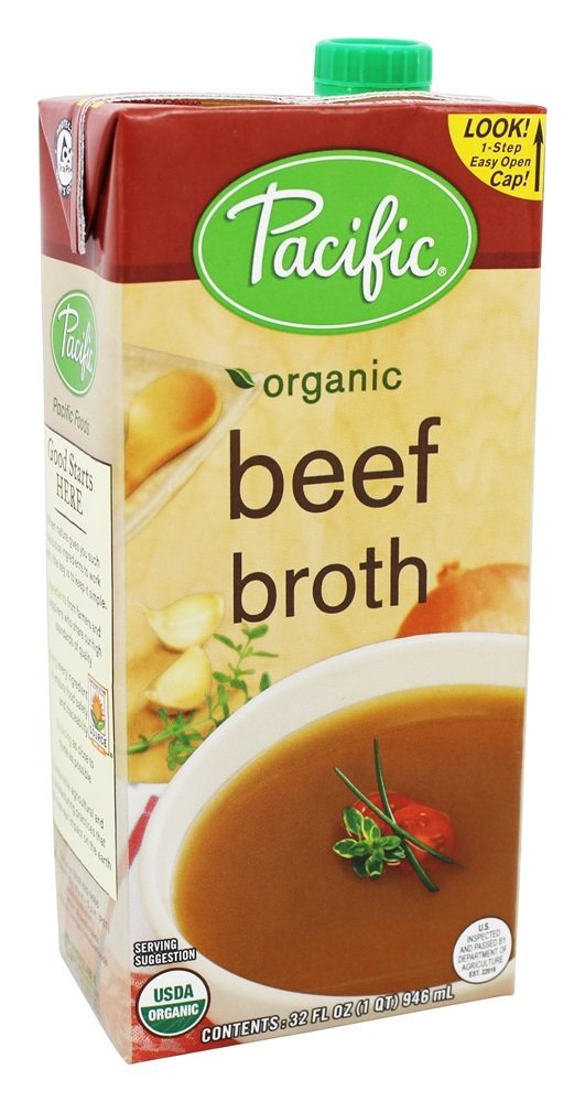 Pacific Foods Organic Beef Broth, 32 oz
