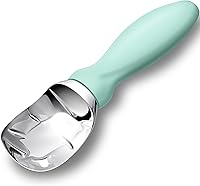 Vista 11 de Rainspire Cuchara de helado de acero inoxidable con mango cómodo, cuchara para helado resistente, pala para helado, ideal para cucharas de helado