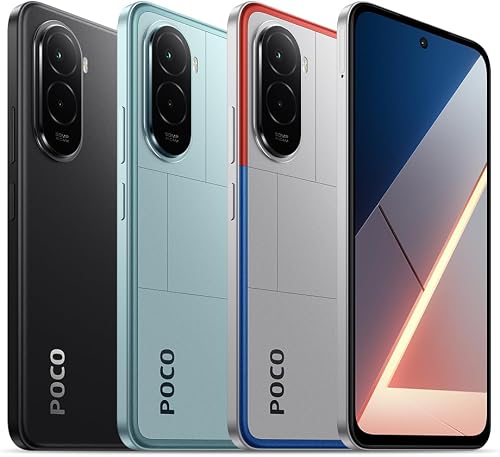 Xiaomi POCO M7, Smartphone 8+256GB, 6.9" FHD+ 144Hz Display, Snapdragon 685, 50MP AI Dual Camera, 7000mAh, Blue, Charger Not Included - 2