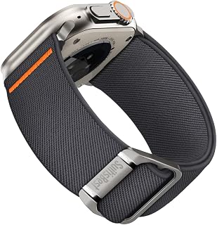 Suitisbest Sport Band for Apple Watch Ultra 2/Apple Watch Ultra Band 49mm 45mm 44mm 42mm for Men, Nylon Solo Loop Wide Rep Price In India