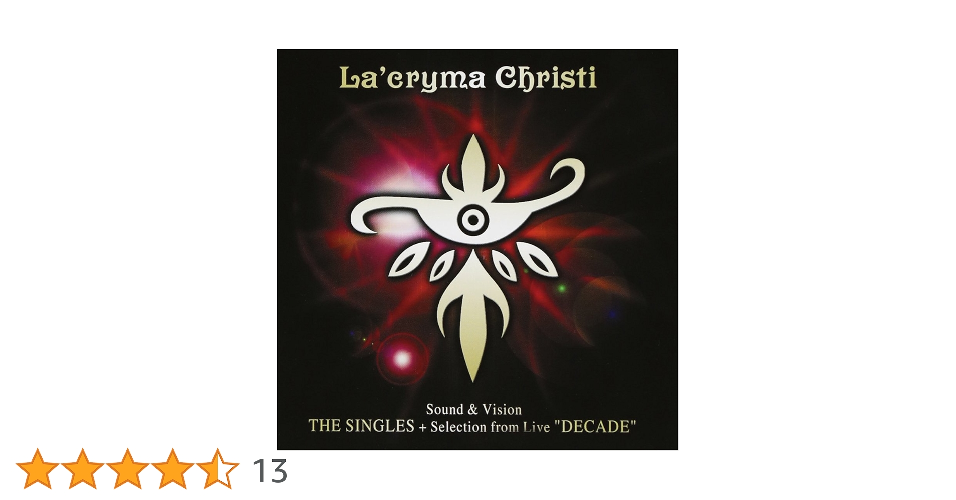 La'cryma Christi DECADE DVD BOX　ラクリマ ミュージック La'cryma Christi DECADE DVD BOX La´cryma