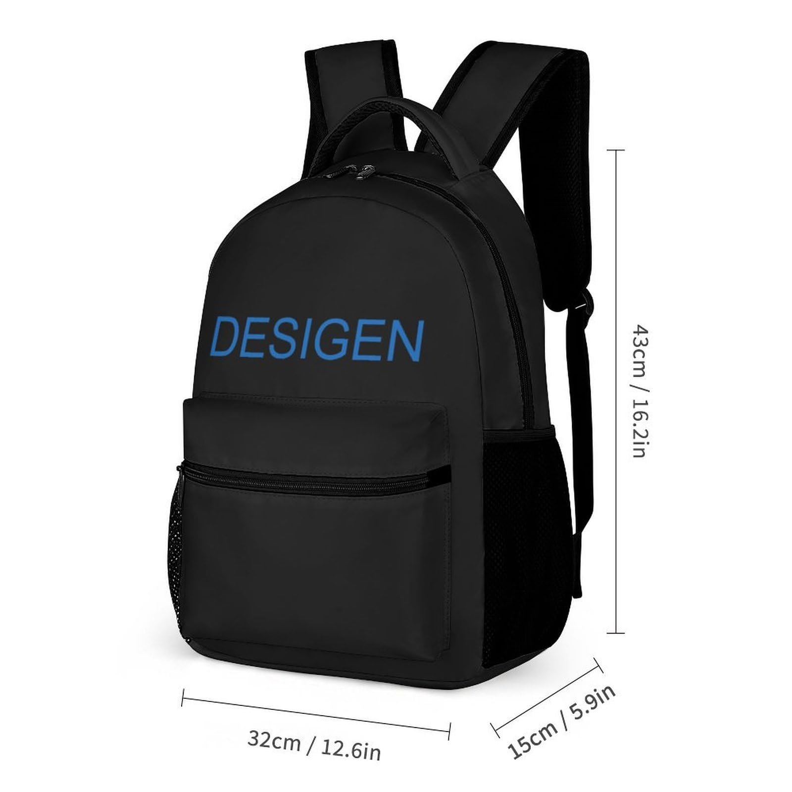 Cereal Killer Michael - Set di tre pezzi con zaino leggero con astuccio e borsa per il pranzo, zaino grande da viaggio, materiale scolastico, regali per studenti, Mvzdq-c-1, One Size, Set di
