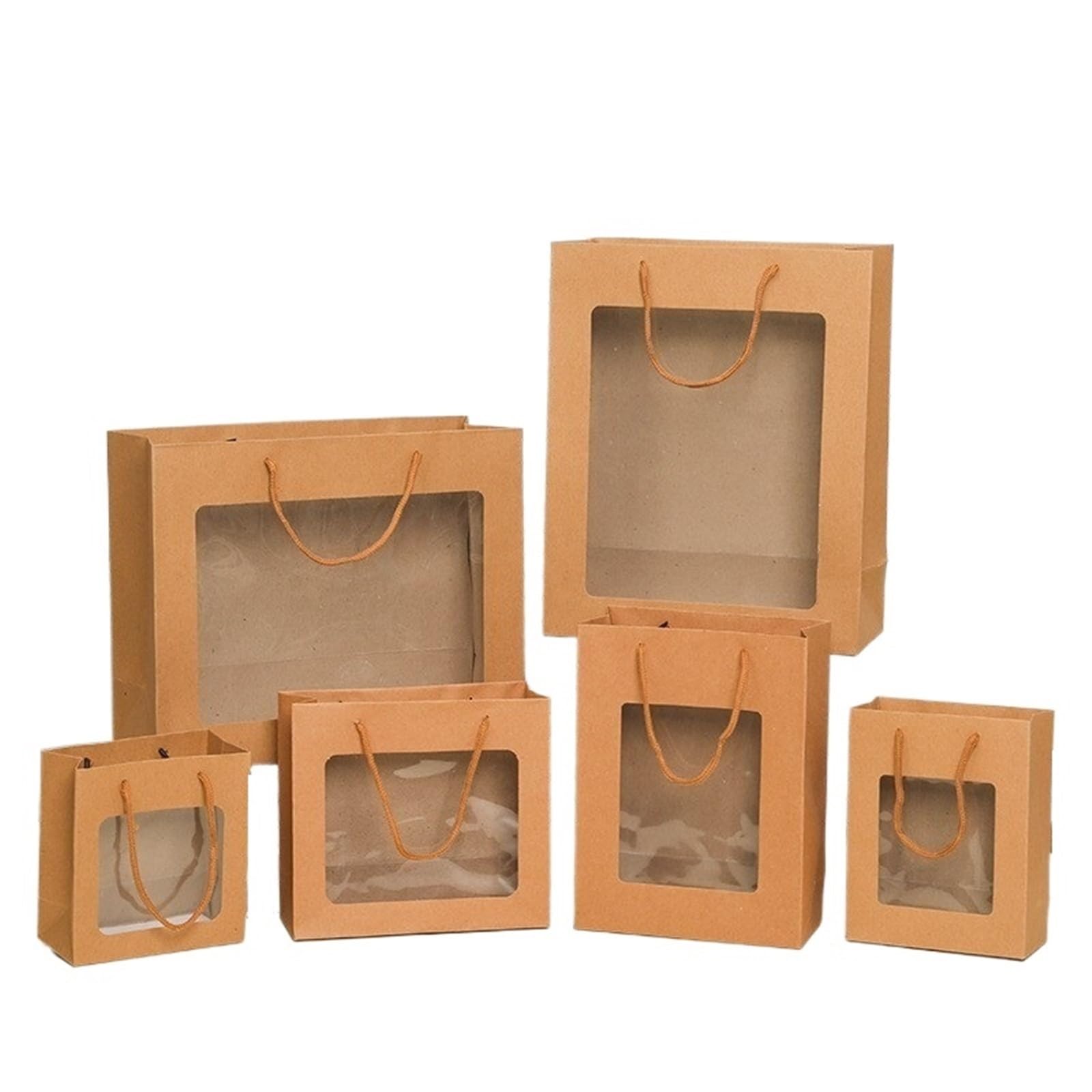Sac fourre-tout cadeau en papier kraft 20 pièces