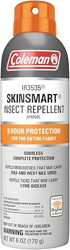 Coleman SkinSmart - Spray repelente de insectos sin DEET - 6 onzas
