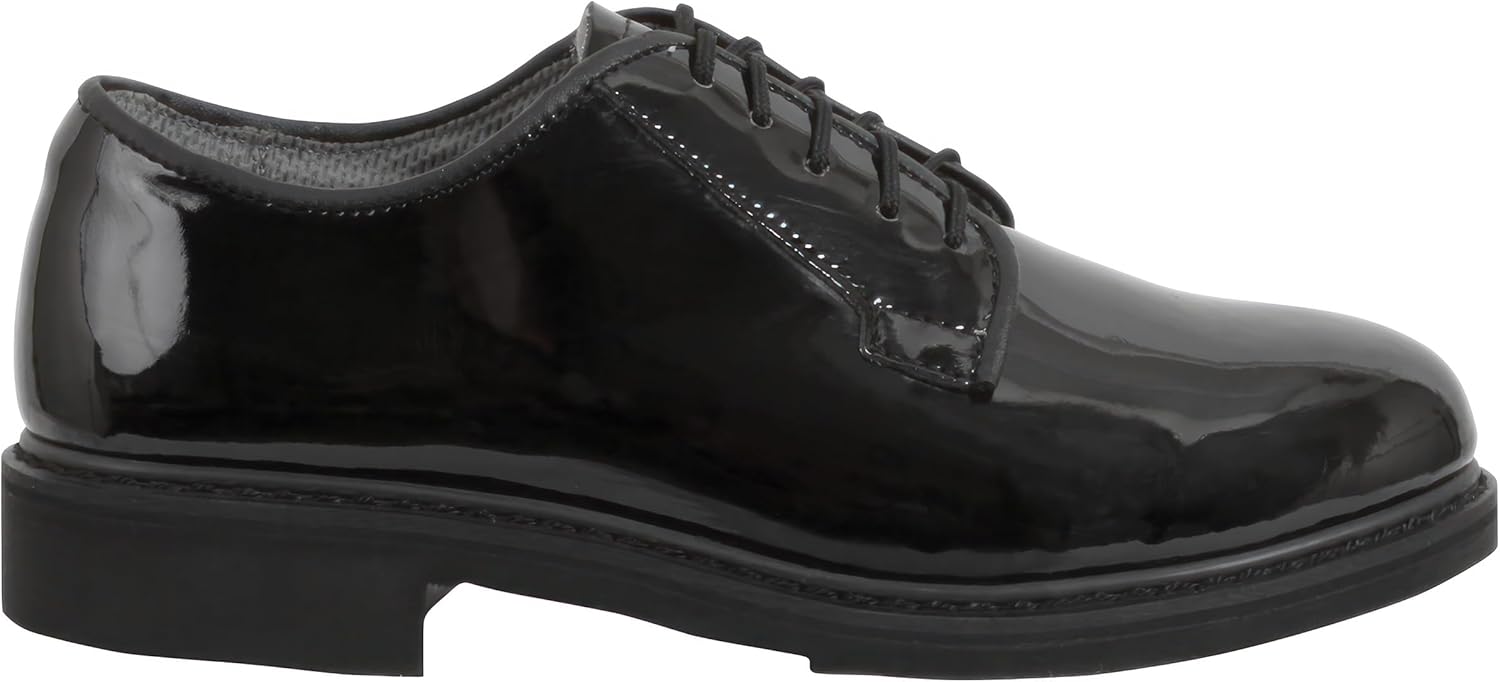 Rothco Uniform Hi-Gloss Oxford Dress Shoe Formal Dress Shoe - Image 4