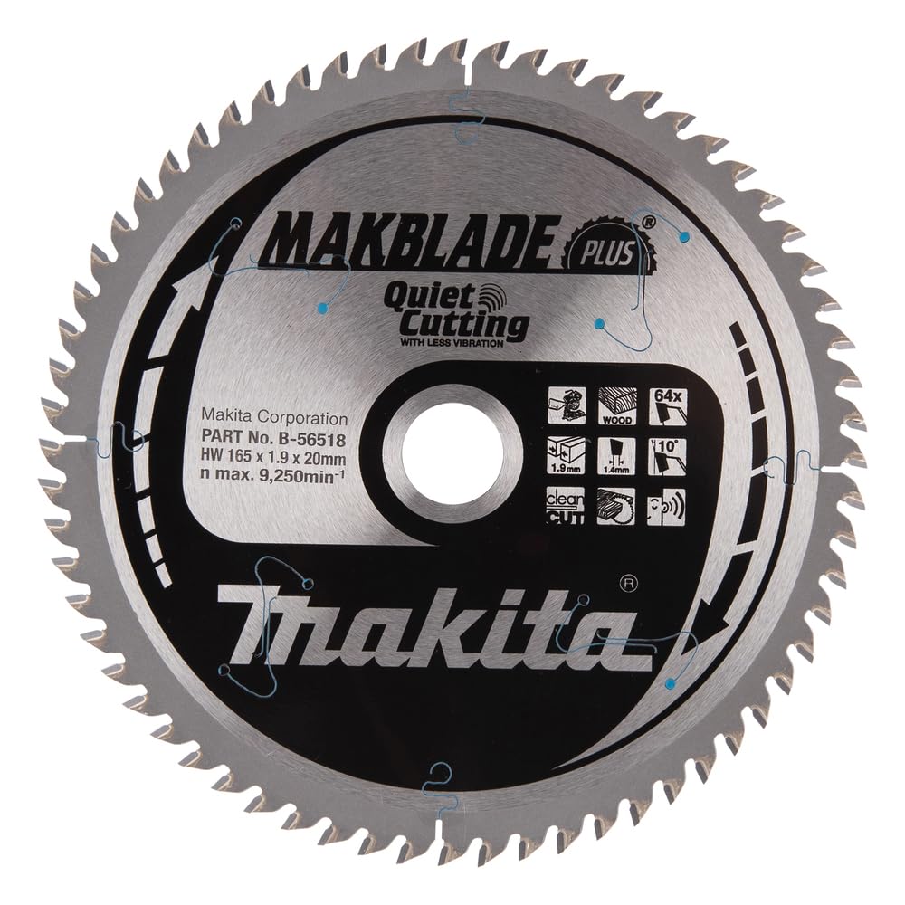 A-99948 6-1/2" 64T Carbide-Tipped UltraThin Kerf Saw Blade