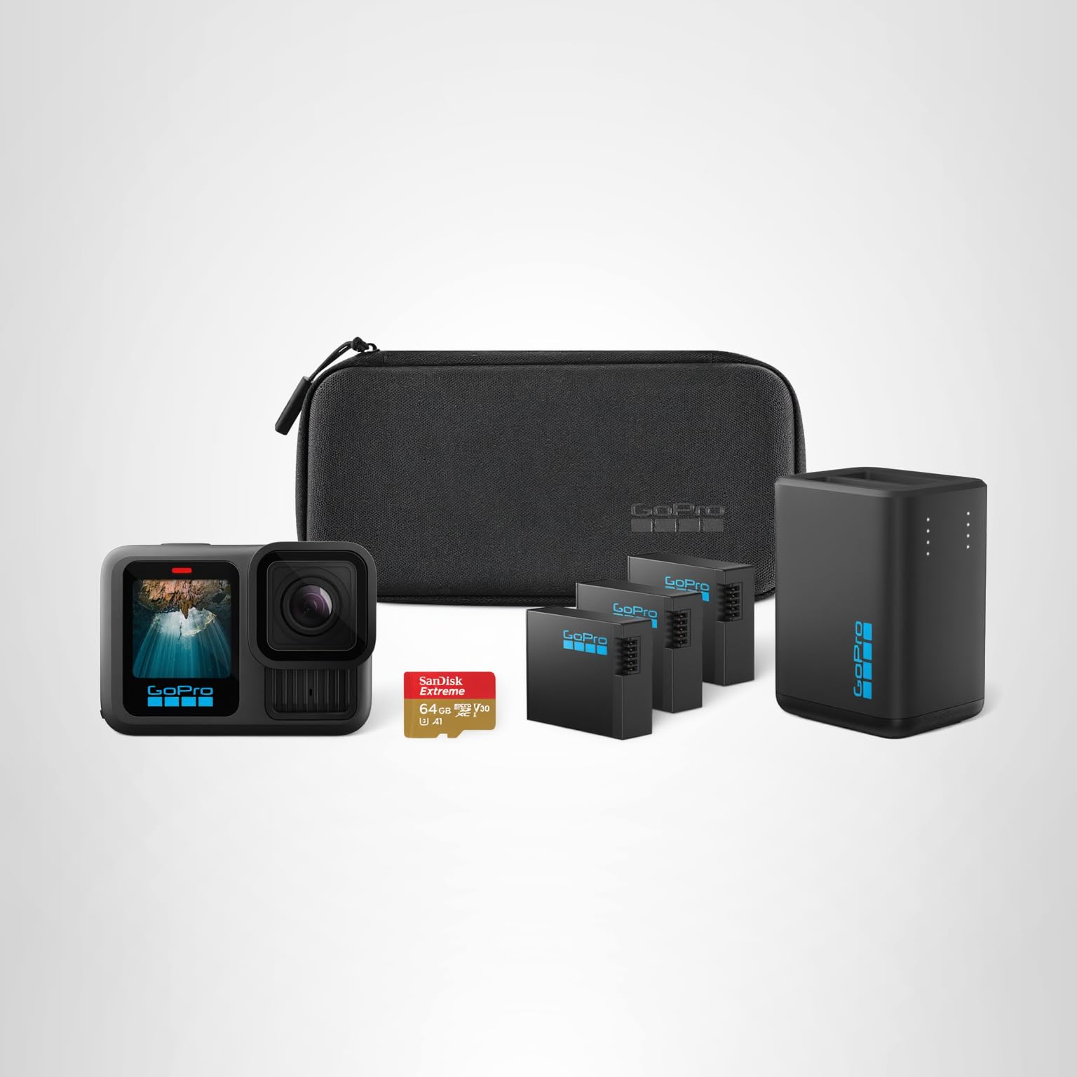 Amazon.com : GoPro HERO13 Black Extended Power Bundle - Includes