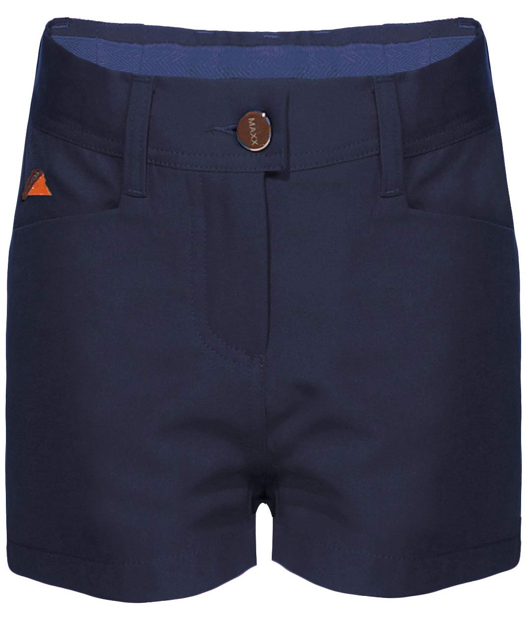 MAXX Golf Short Mädchen mit verstellbarem Bund, gerade Form, Golfshort