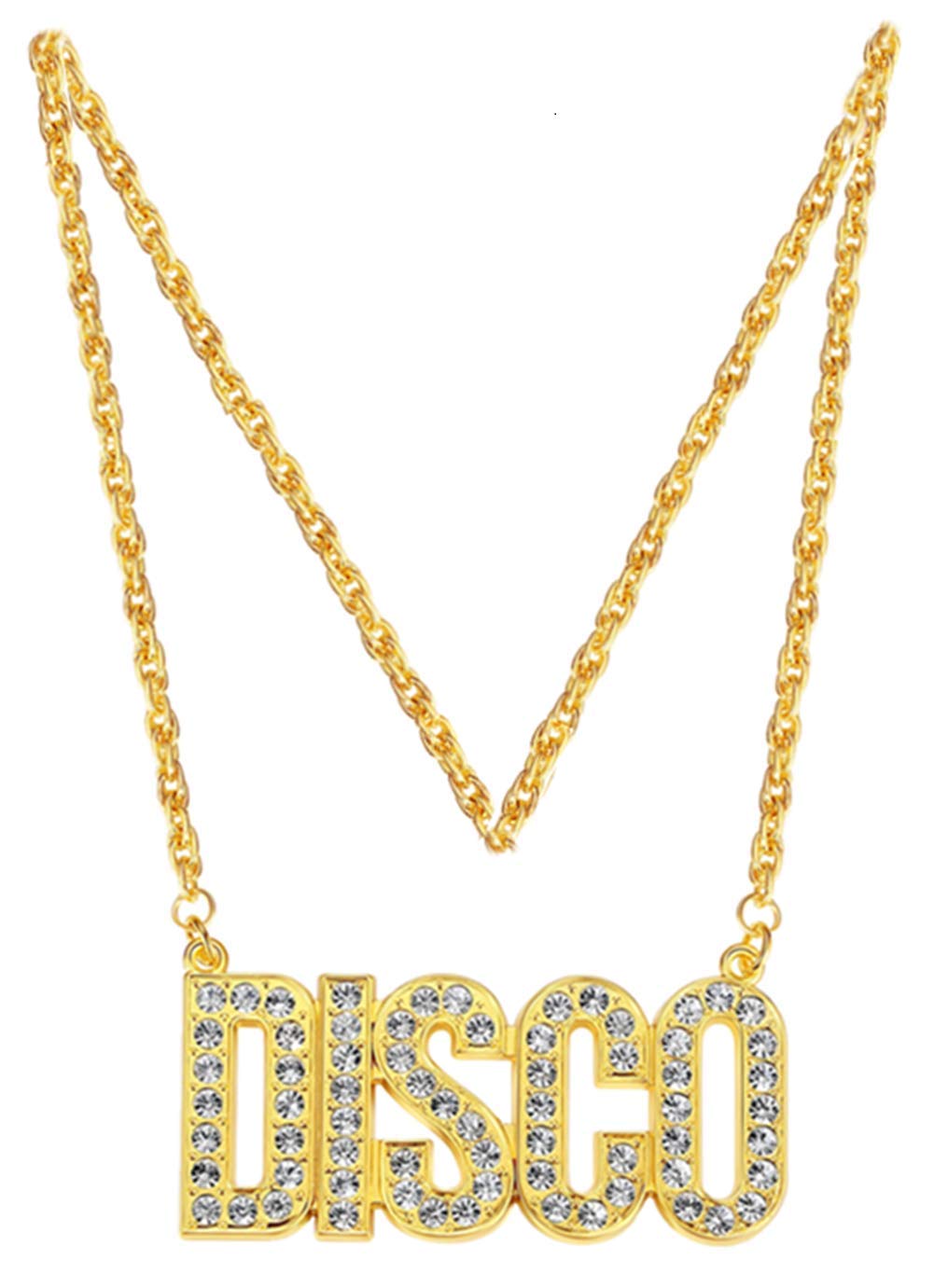 Buy NYUK Disco Costumes for Women Disco Necklace Mens 70’s Party