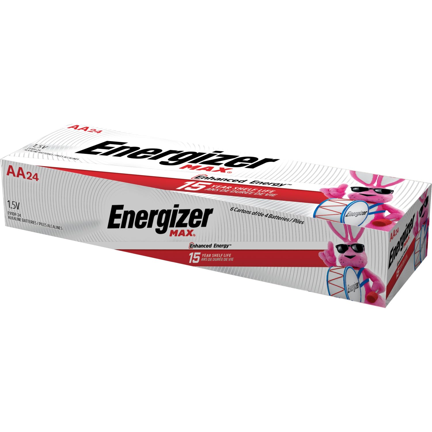 24-Pack Energizer MAX AA Alkaline Batteries