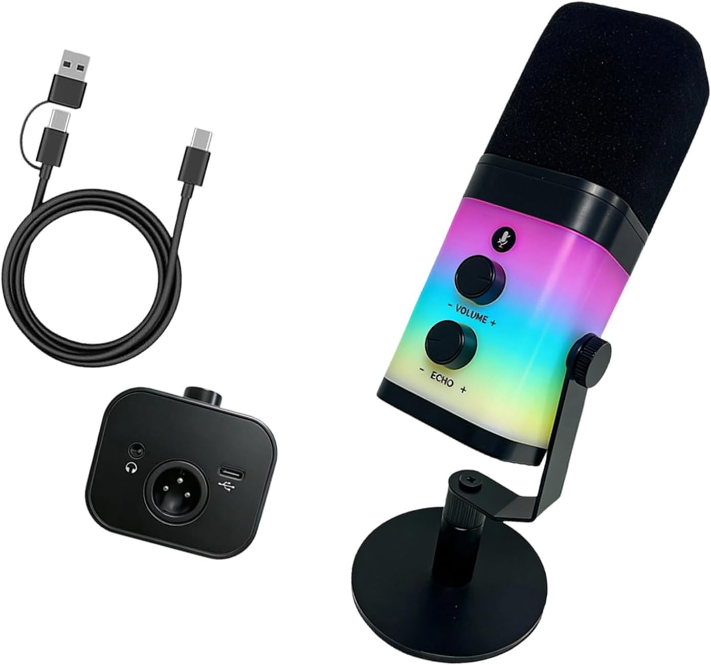 Amazon.co.jp: MAONO XLR/USB ゲーミングマイク ノイズキャンセリング