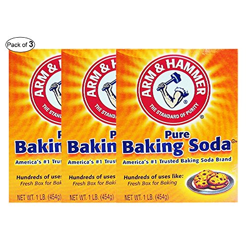 arm & hammer- pure baking soda (454 g) (pack of 3)