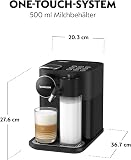 Nespresso Delonghi Machine à café Gran Lattissima Noir, 19 Bars + Kit de Bienvenue, Design Compact, Expresso, Lungo et Recettes Lactées, Arrêt Automatique, EN 640.B - 4