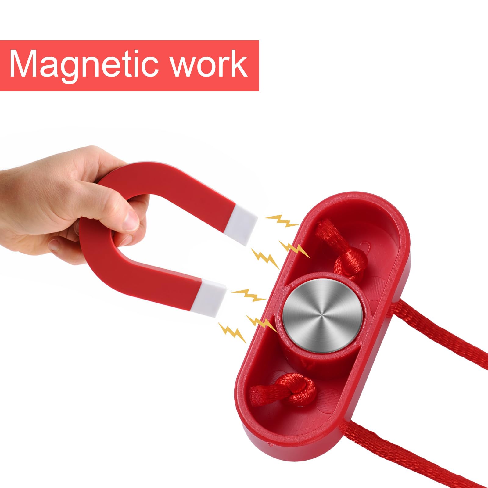 Tapis Roulant Con 2 Chiavi Di Sicurezza Magnetiche Per Tapis Roulant - Interruttore Magnetica Universale, Lunghezza 99 Cm Ricambio Per Sicurezza Tapis Roulant