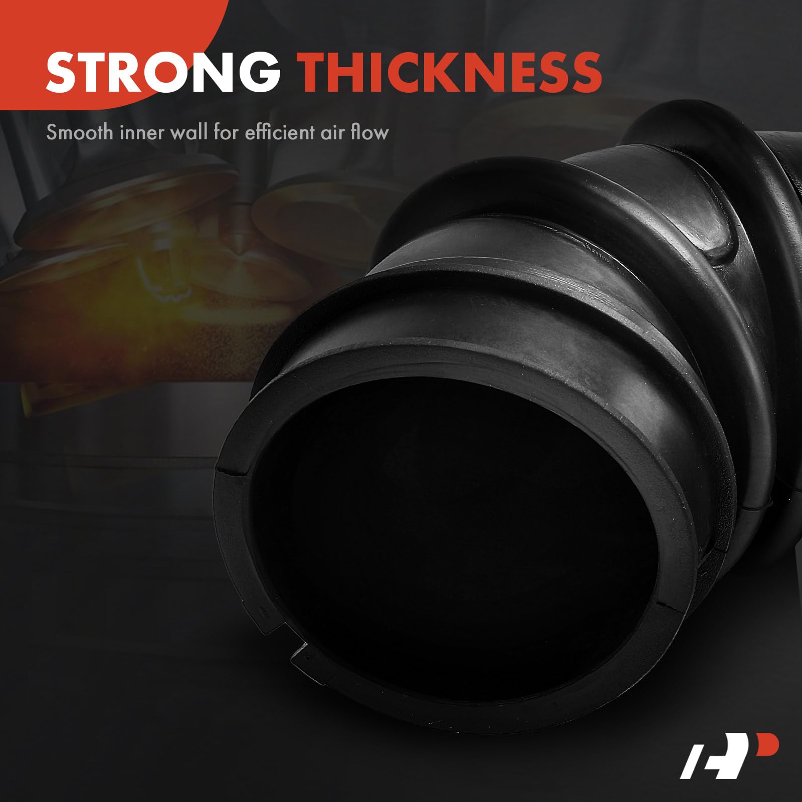 A-Premium Engine Air Cleaner Intake Hose Tube Compatible with Toyota Corolla 2003/2005-2008 1.8L - Replace# 1788122120