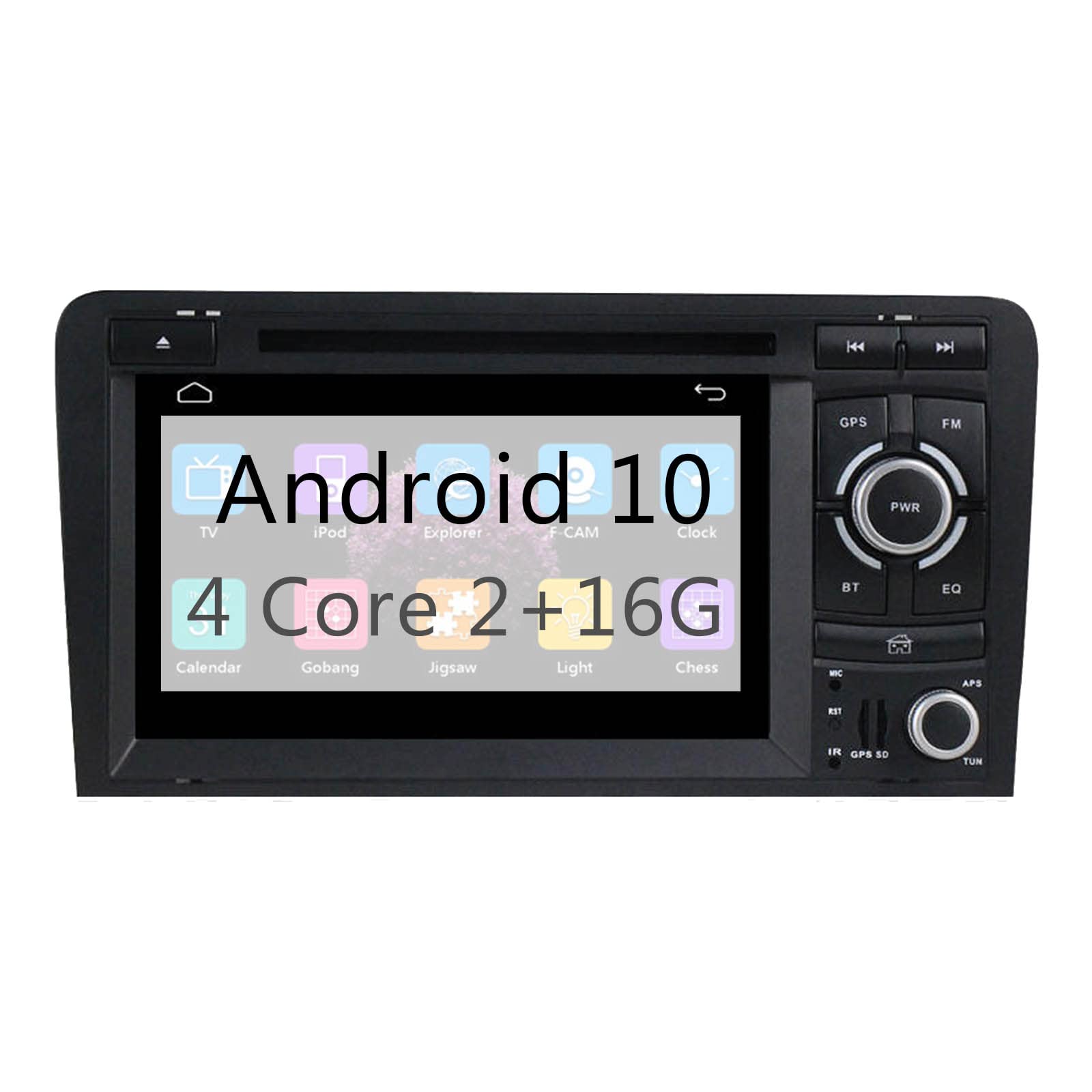 Autoradio Audi A3 écran tactile 7 pouces pour remplacer votre système audio d'origine