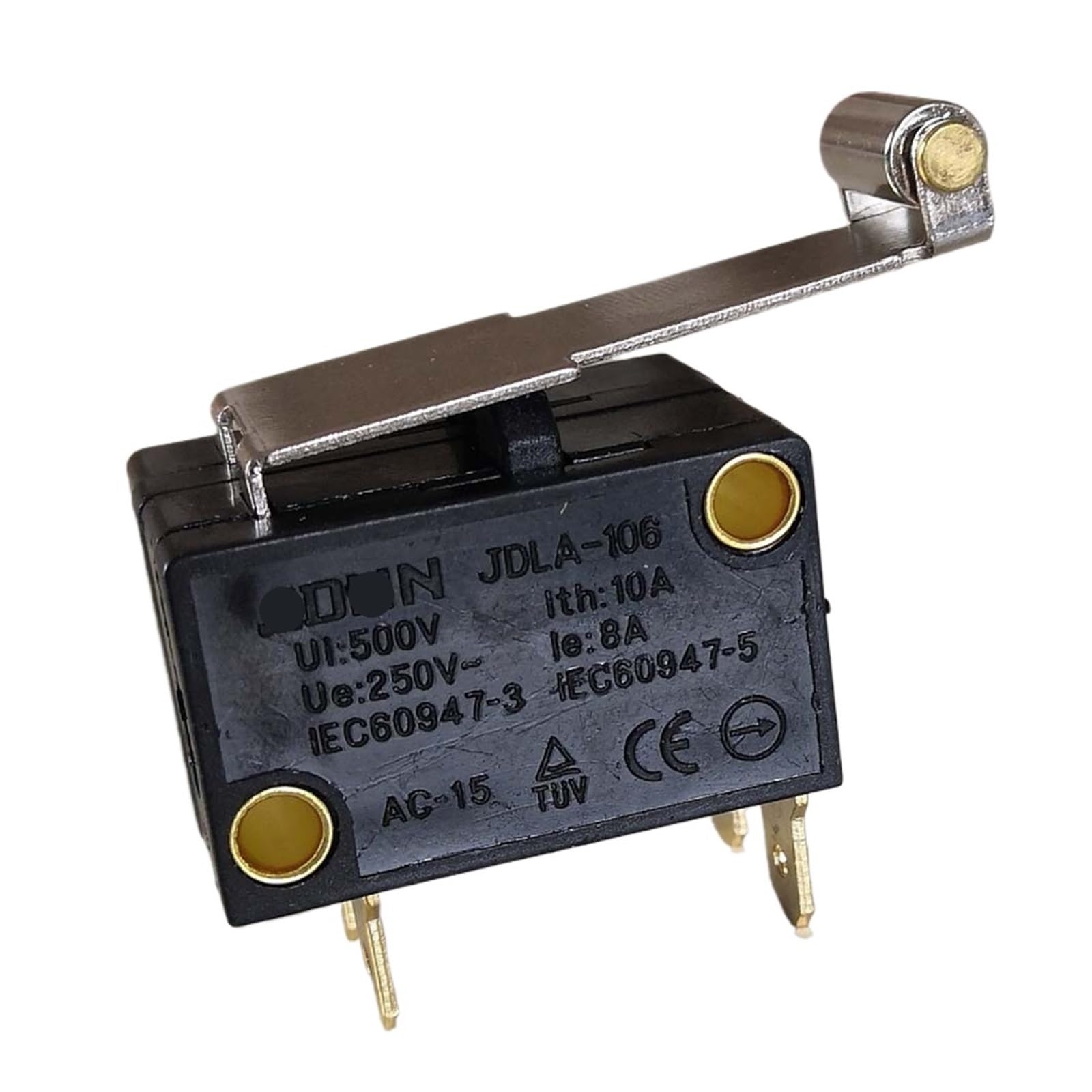 Interrupteur de fin de course JDLA-106 250V micro-interrupteur de commande électrique 4 pins 2pcs