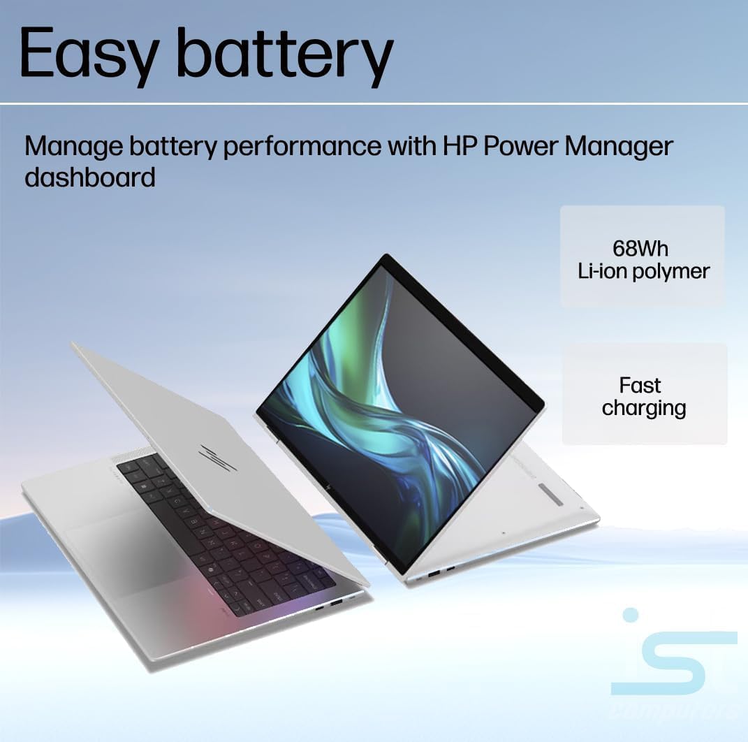 HP EliteBook x360 1040 G11 14" 2-in-1 Touchscreen Laptop (Intel Ultra 7 155H, 32GB RAM, 1TB SSD, 2.8K QHD OLED) Business AI PC, Elite X Flip G1i, IR Webcam, Backlit, FP, Rechargeable Pen, Win 11 Pro