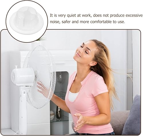 Miniatura 8 de Uonlytech Tuerca de plástico para ventilador de mesa, para el hogar, 20 piezas, pieza de repuesto para accesorios de ventilador