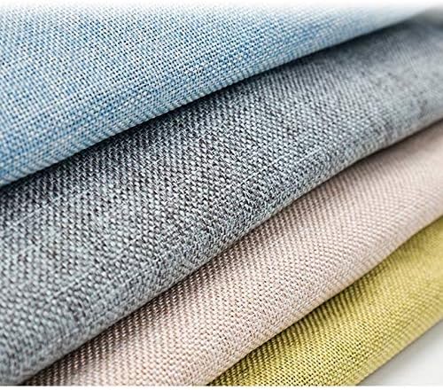 Linen Cotton Round Stool Covers, Footstool Slipcover for Bar, Home, Office, Hotel Decor Stool Cover(Stool Cover S4)