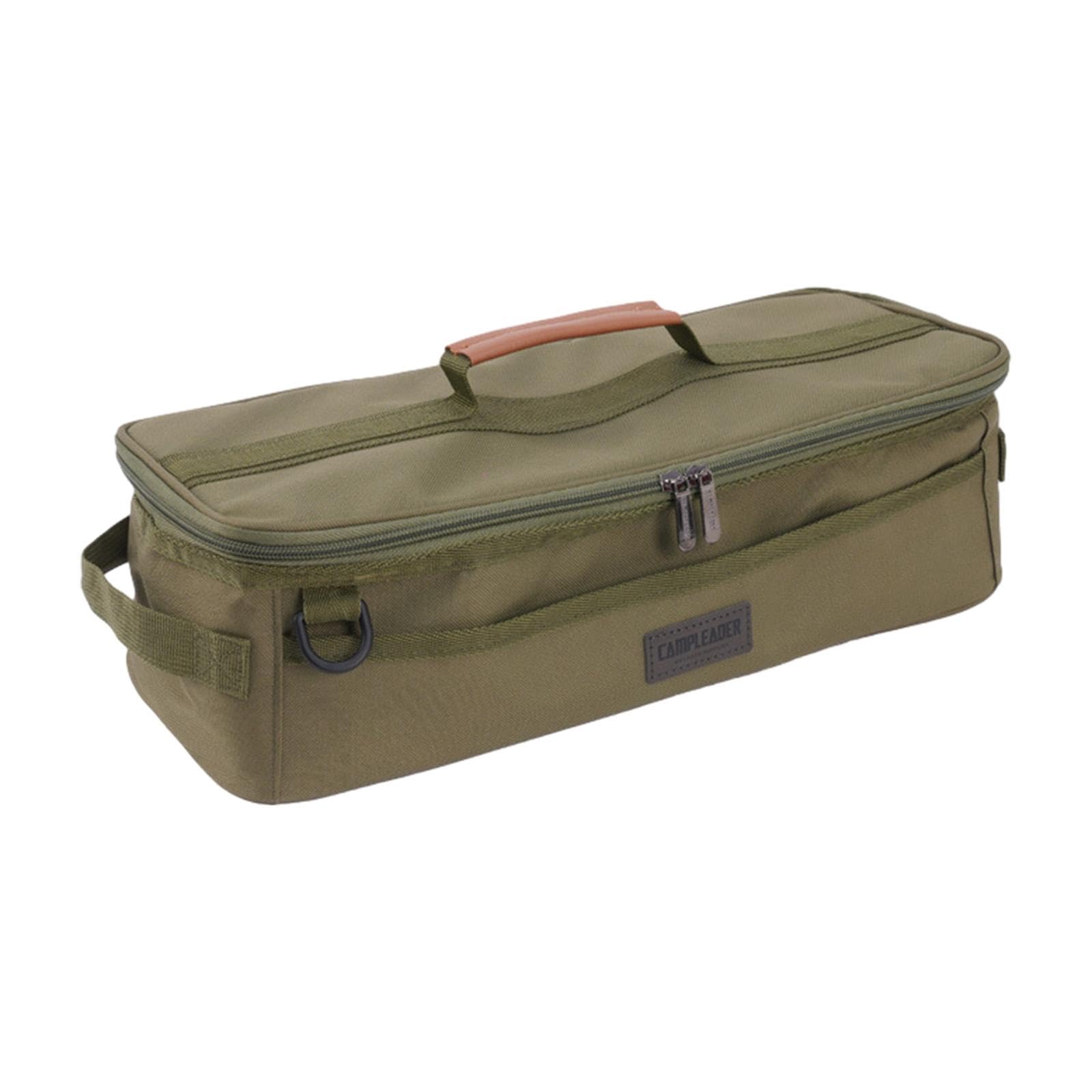Sharplace Large Capacity Bags Tent Stakes Storage Bag Carrier Holder Tent Pole Bag Tent Peg Nails Bag for Picnic Camping Fishing Travel, Green