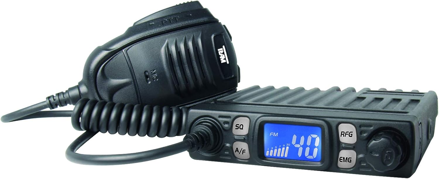 Team Electronic CB Mobile MiniCom Radio with Microphone