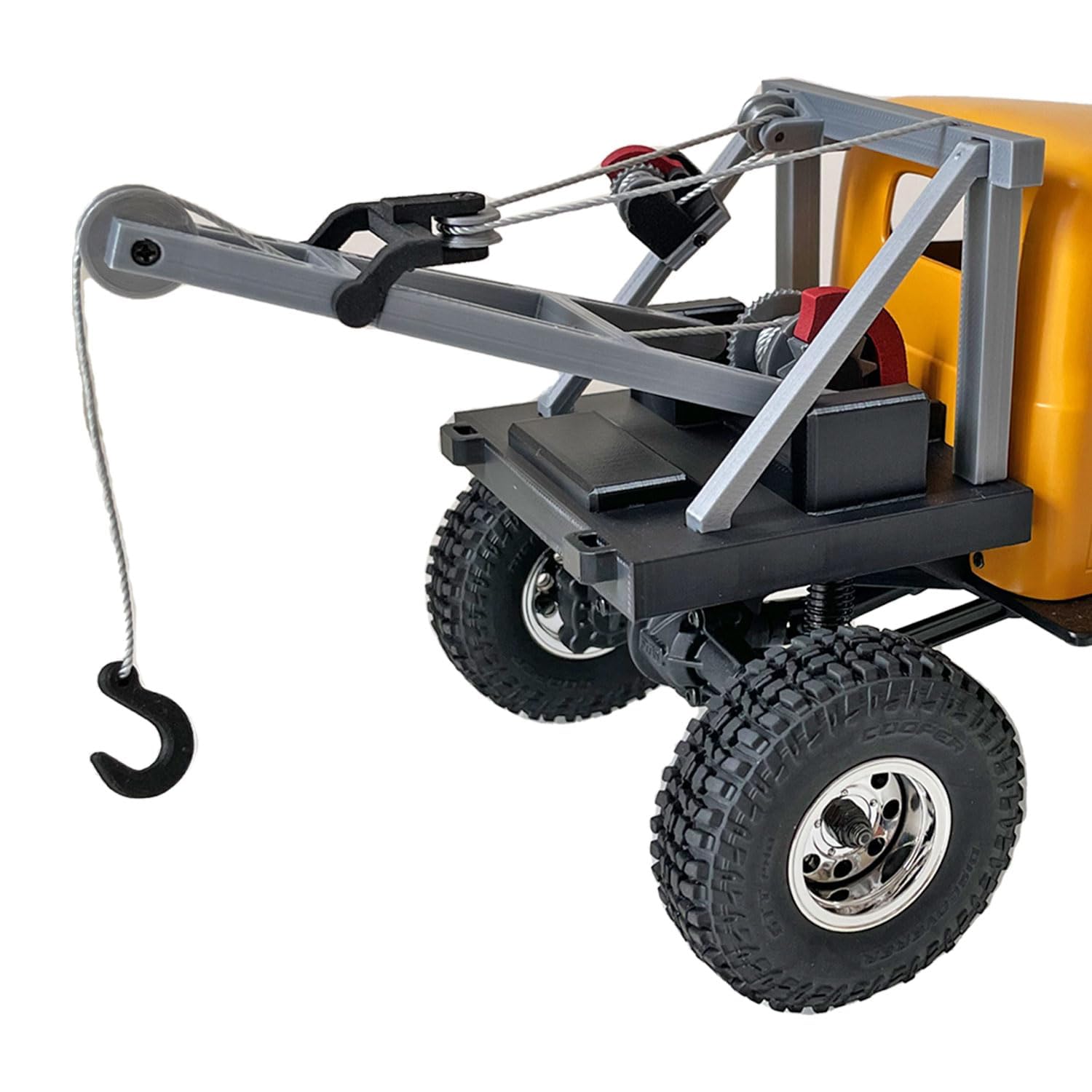 Photo 1 of RCrabbit Wrecker Truck Upgrade Parts for FCX24 Power Wagon RC Crawler?NO Truck Included? - Silver