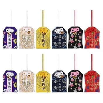 Amazon | TOYMYTOY お守り袋 12個 お守り 手作り 和風 魔除け