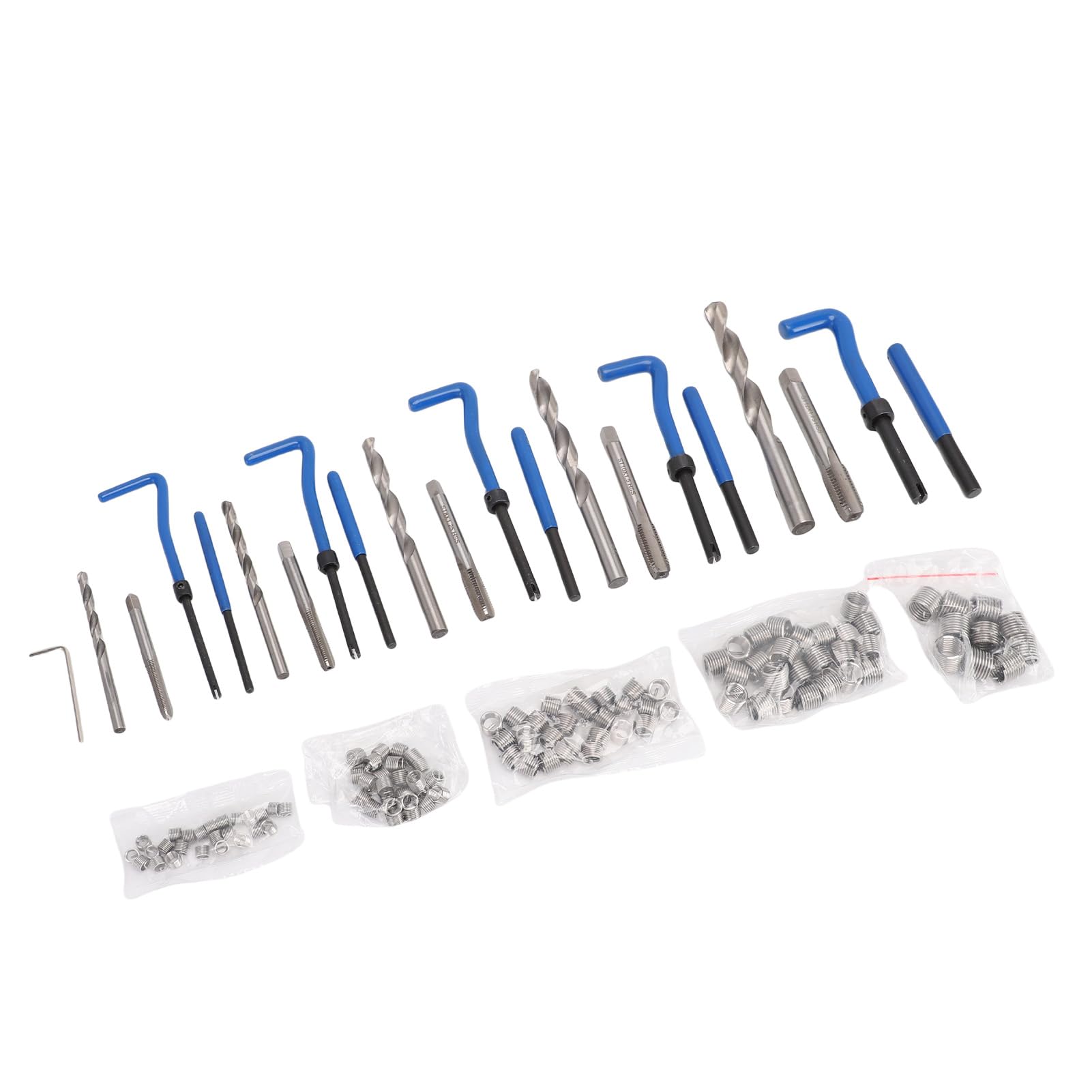 Tbest Zestaw Naprawczy do Gwintów Metric Kompleksowe Narzędzia do Napraw Samochodowych