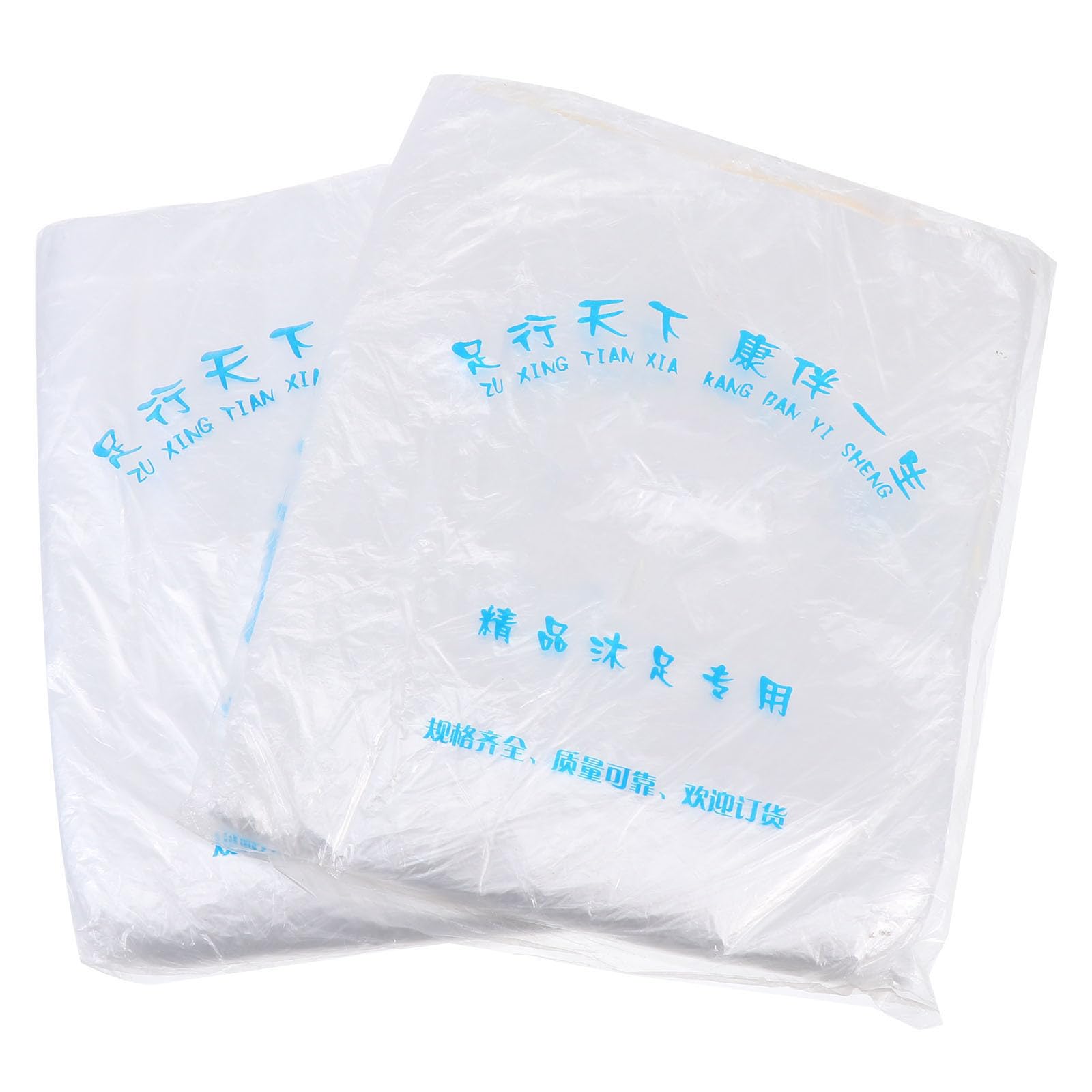Beavorty 170 sacchetti usa e getta per pedicure pedicure usa e getta, per pedicure a piedi, trasparenti