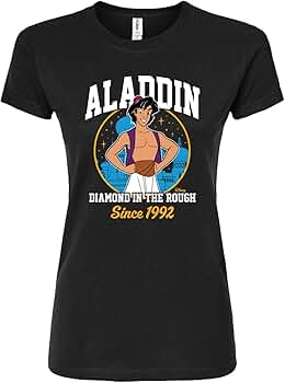1*9様 Disney Aladdin 90s Tシャツ Vintage 90s Disney Aladdin Movie Promo T-shirt Size Medium
