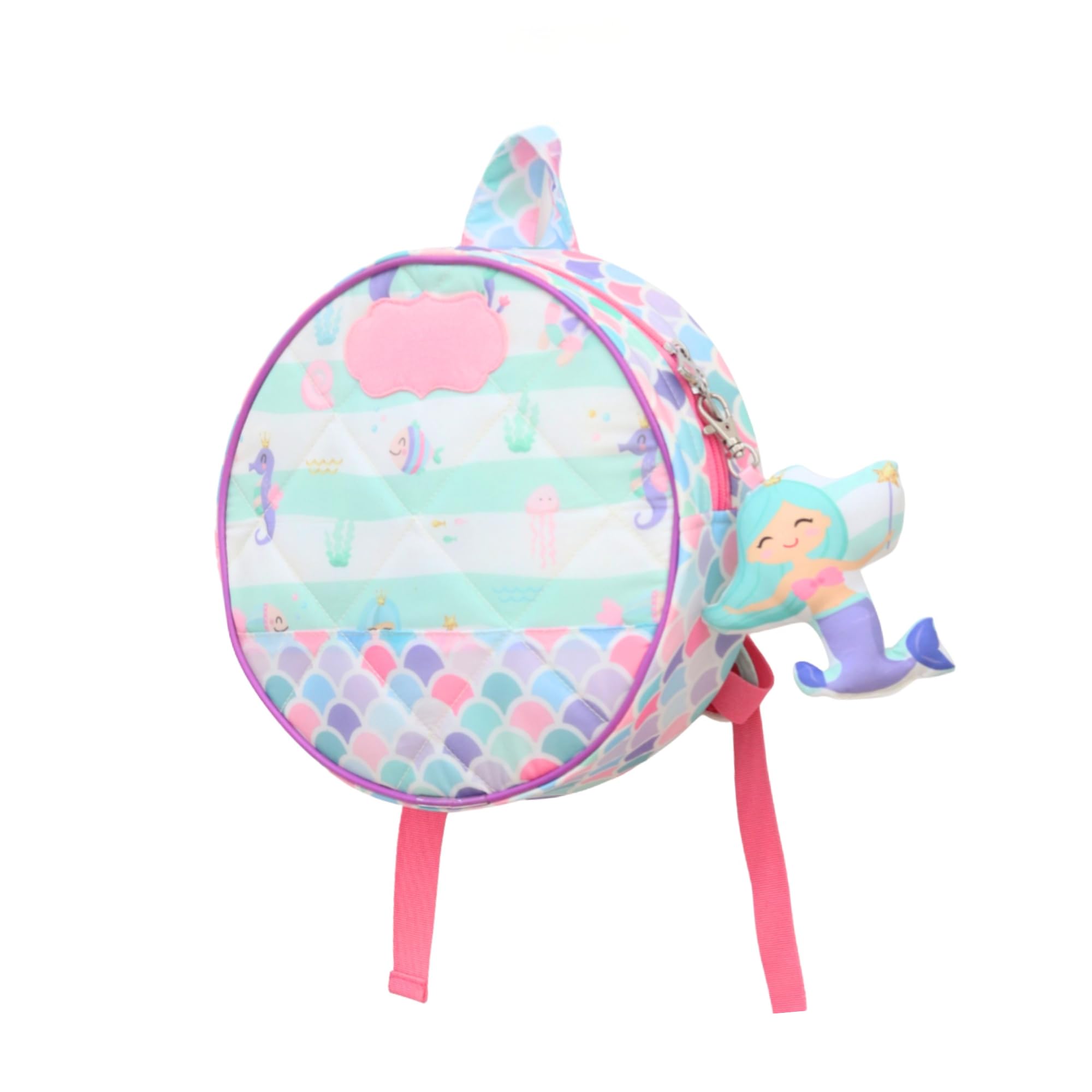 rosada Round Toddler Backpack for Kids | Cute Preschool & Daycare Bag |-picture-35