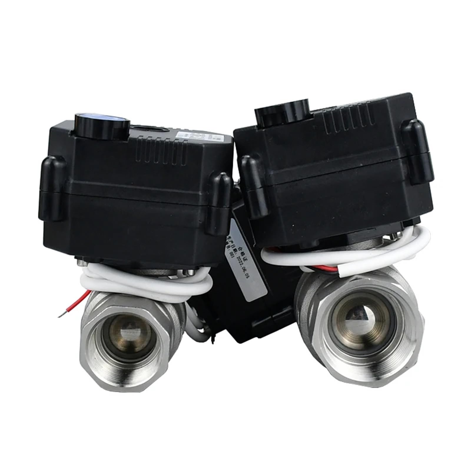 Elektryczny zawór kulowy ze stali nierdzewnej 9VDC-CR02, DN32, 1/2", 3/4", 1", 1-1/4", wodoszczelny, z przełącznikiem ręcznym, DC12 V, DC24 V, DC9-36