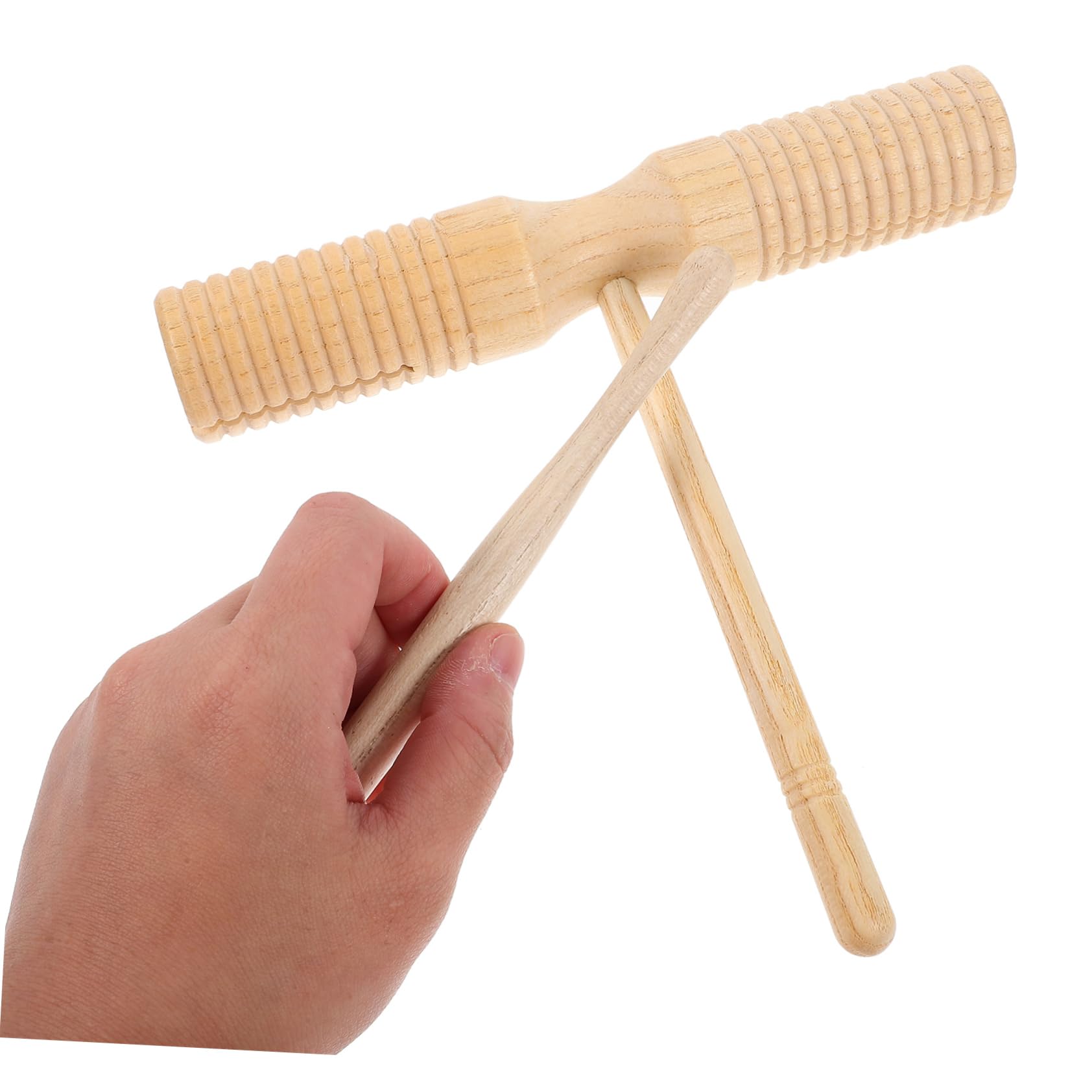 Amazon.co.jp: OFFSCH 1 セット 木製ダブルホーン 木製