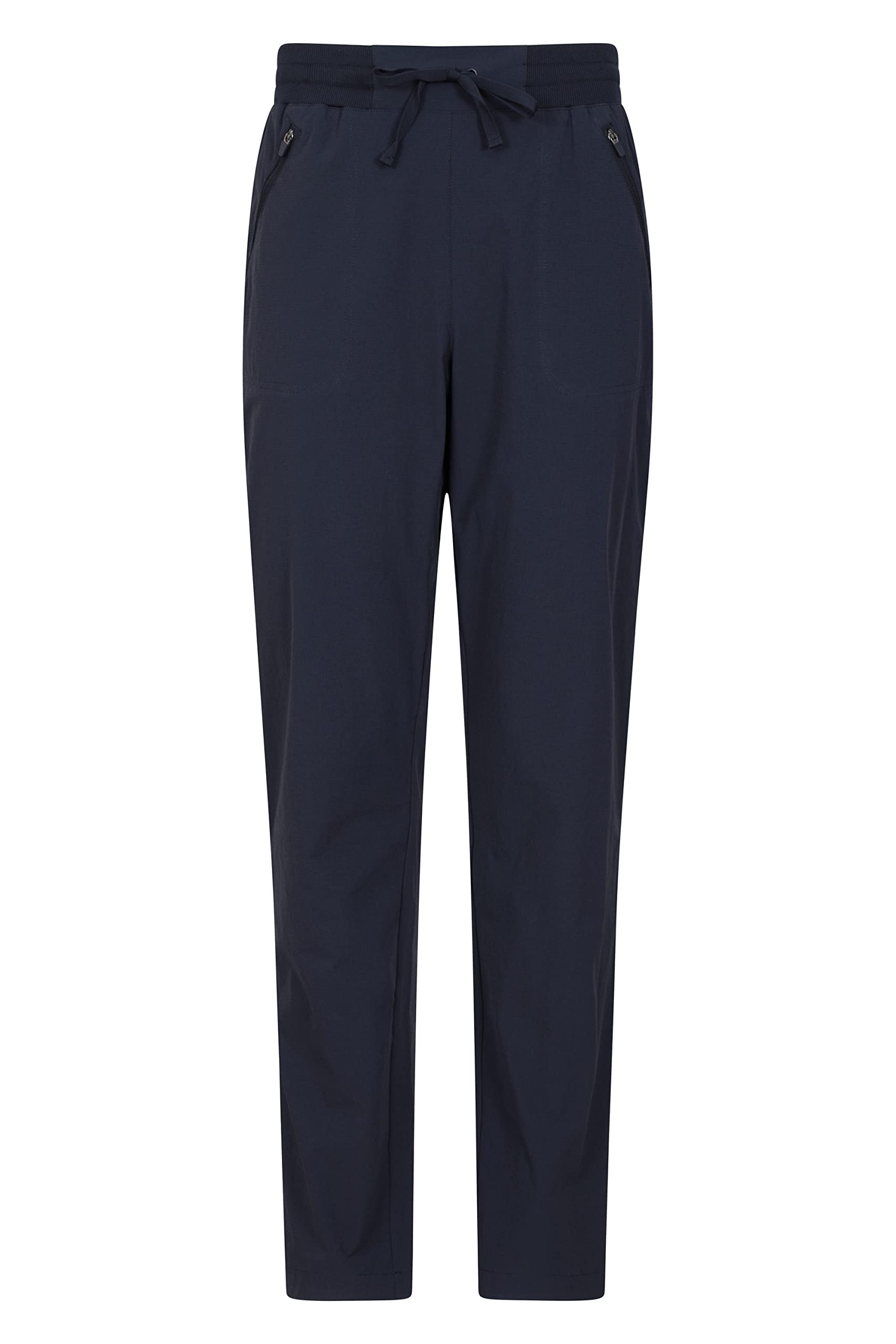 Mountain Warehouse Women's Dark Blue 'Explorer' Quick Drying Everyday Comfy Short Trousers In | Size: 18
