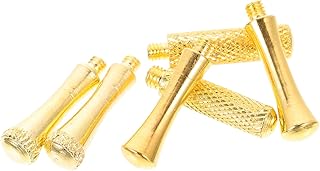 Balacoo 6pcs Scissors tail nail professional hair clipper hair scissor finger rest hair scissor tail nail hair clipers metal scissors Pet Hair Clippers Tail Nail Stainless steel modeling