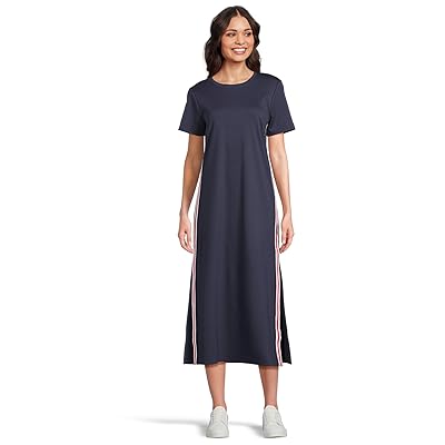 Elliott Lauren Short Sleeve Maxi Knit Dress Women