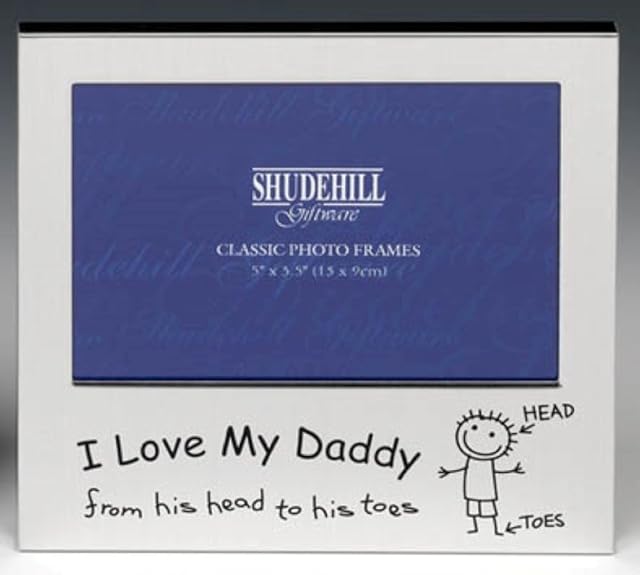 I Love My Daddy Gift Photo Frame Christmas Fathers day Birthday Occasion Present