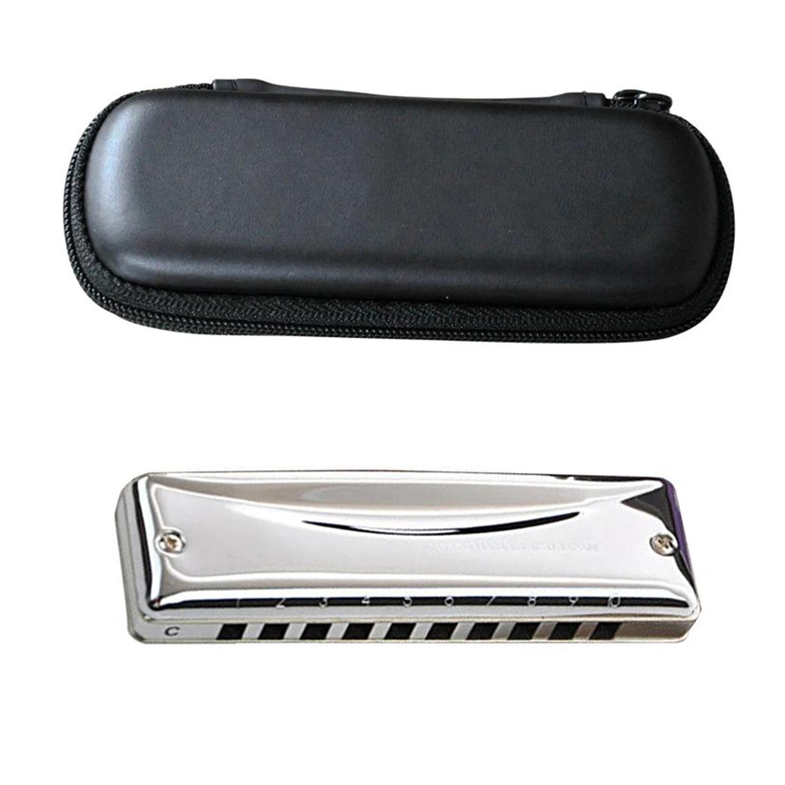 Armonica Armonica diatonica a 10 fori Blues Harp Armonica professionale in tonalità di Do