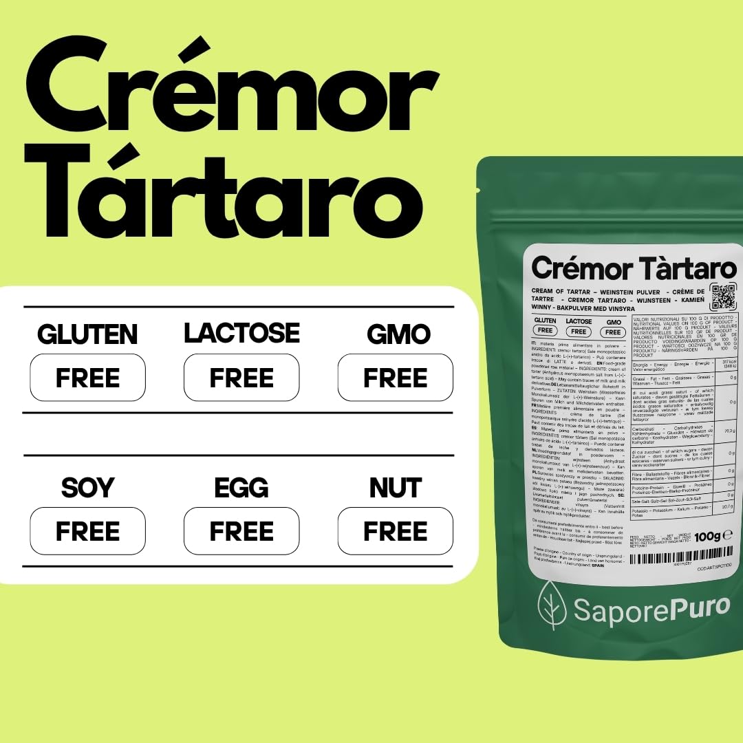 Saporepuro Cremor tártaro 100 g