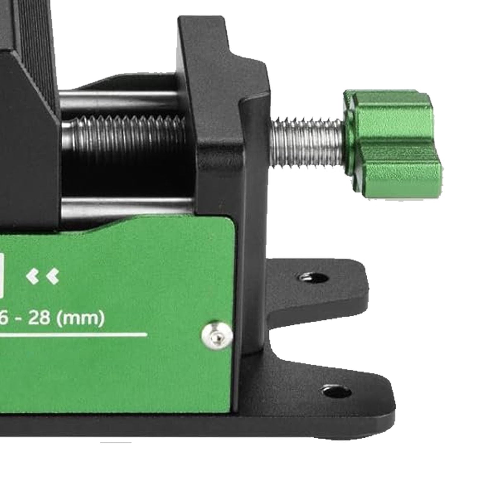 Professioneller Golfschläger-Schraubstock, Schnellspanner, Schaftklemmwerkzeug aus Aluminiumlegierung mit Gummipolstern für die Reparatur von Golfschlägern, Nachspannen, 6–