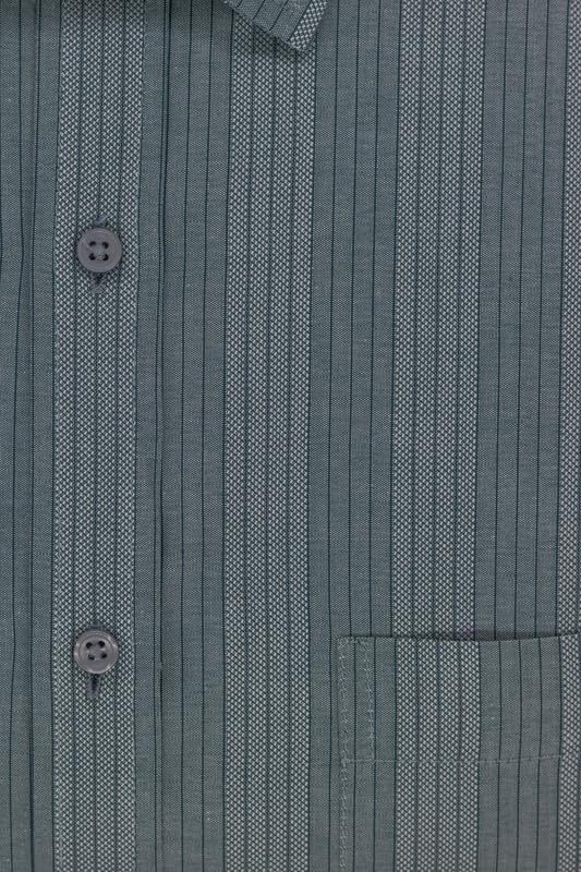 Image of 7-DAYS Men's Premium Striped Shirt - 100% Cotton, Tailored Fit (Between Slim & Regular), Full Sleeve, with Pocket - Smart Office & Casual Look