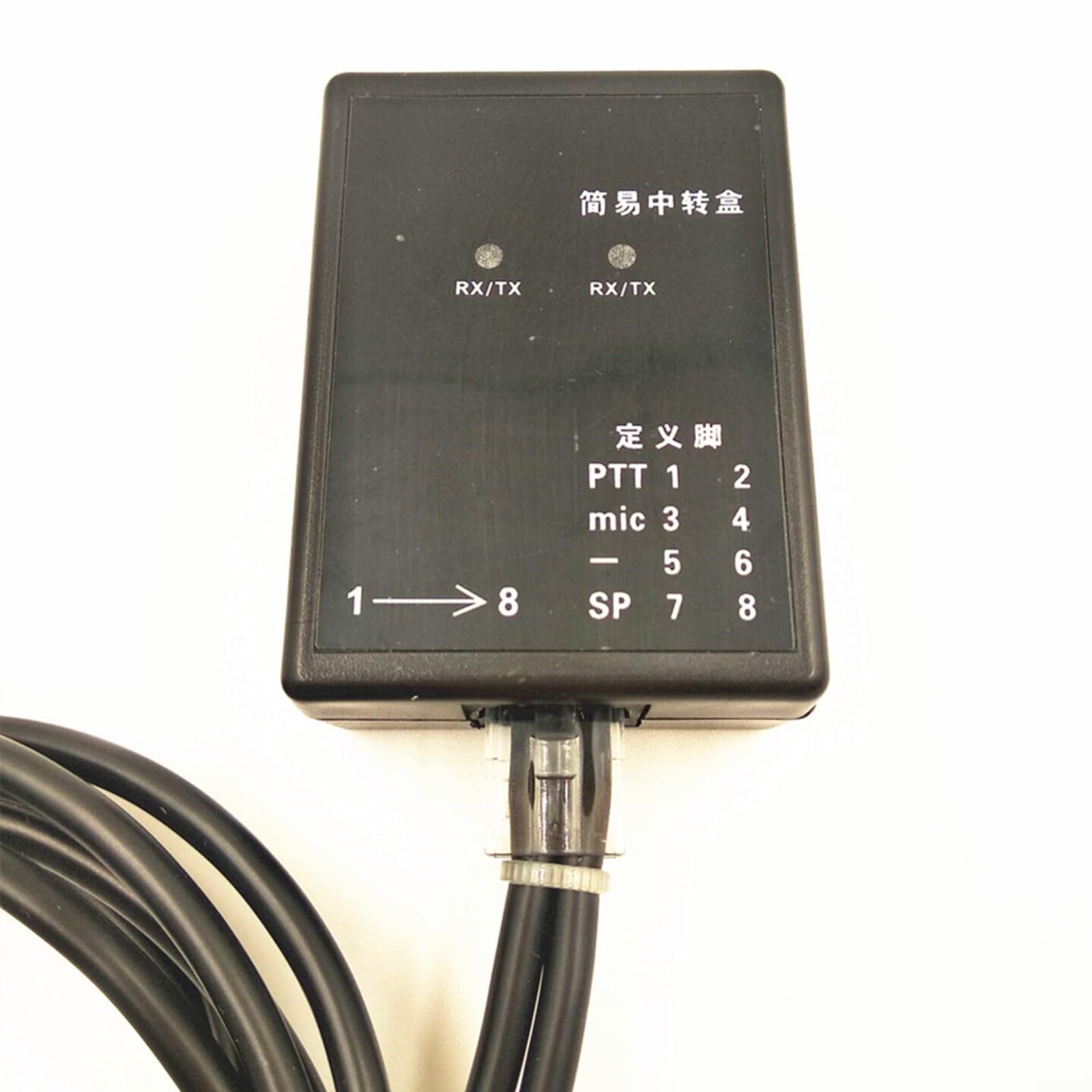 Scatola ripetitore fai da te per Baofeng Wouxun KG-UVD1P Hytera TC600 TC700 Kirisun PT568 TYT banda incrociata U-V V-U modulo relè K/M