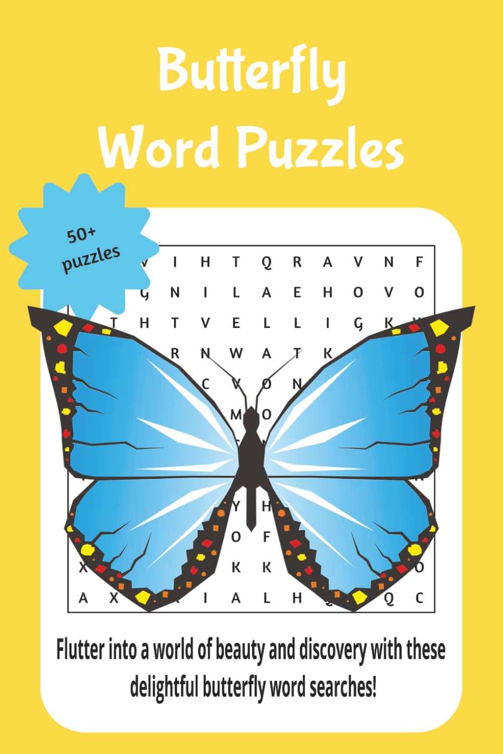 butterfly word puzzles: Flutter into a world of beauty and discovery with these delightful butterfly word searches!