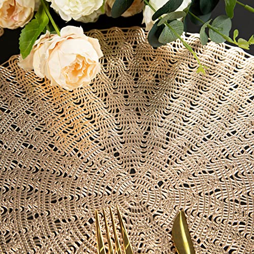 Mabbcoo Round Placemats Set Of 6 thumb #3