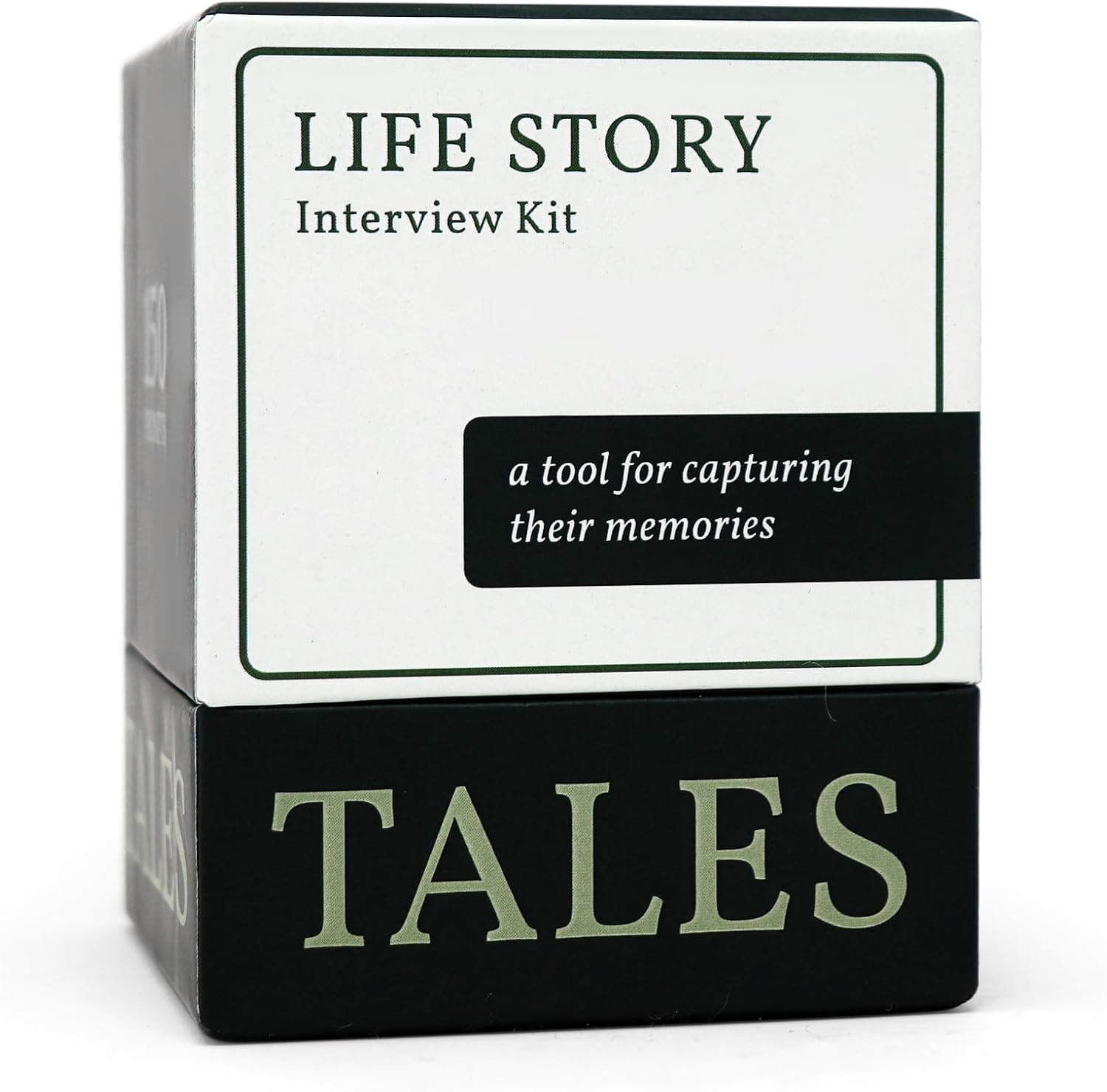 Sponsored Ad - TALES Life Story Interview Kit – Classic Edition (Original Packaging) – Conversation Cards for Families, Parents, Adults – Game Night, Road Trips, Dinner Table, Getting to Know You
