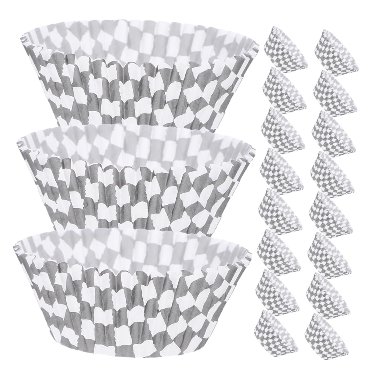 Alipis 5 Sätze Muffinförmchen Papiertassen Für Cupcakes Kleine Kuchen Schokoladen Und Leckereien Ölbeständige Backunterlagen Design Für Bäckerei Und Zuhause 200 Stück * 5